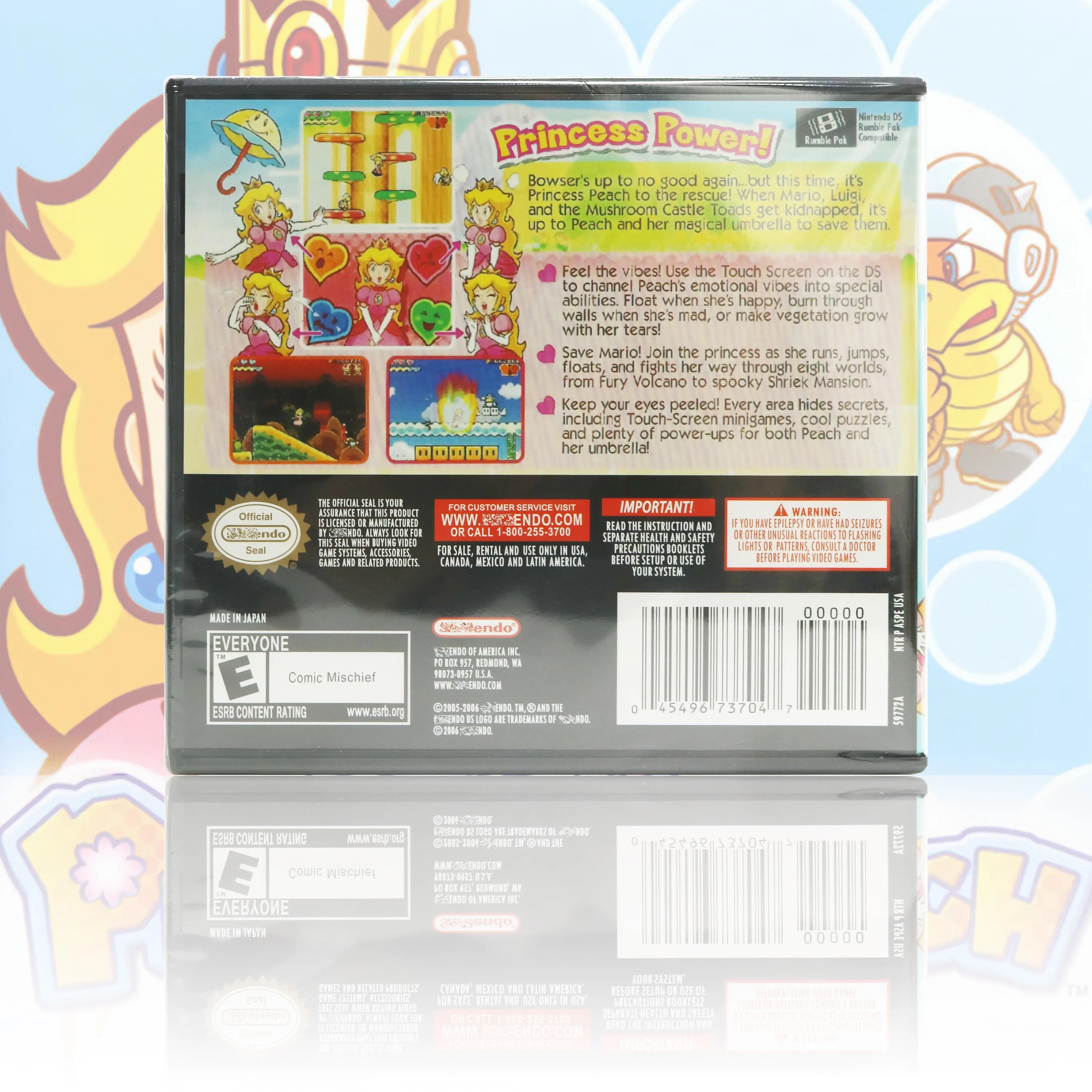 USA Version Yoshi's Island Super Princess Seal Package 1:1 Original Replica DS Video Game With Box and Manuals For DS 2DS 3DS - Image 5