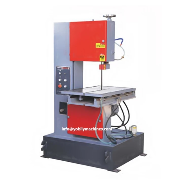 Automatic Feeding 400mm 3Kw Wood Cutting Vertical Band Saw Machine