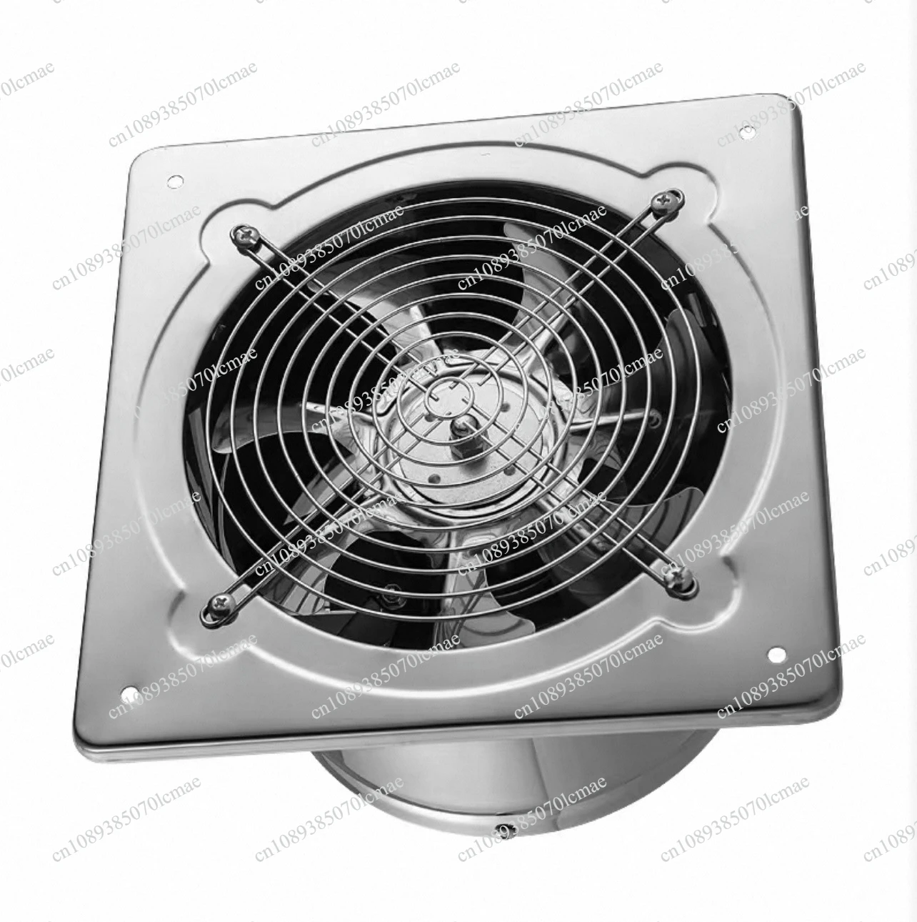 CR stainless steel black and white iron ventilation fan exhaust fan kitchen warehouse fume toilet