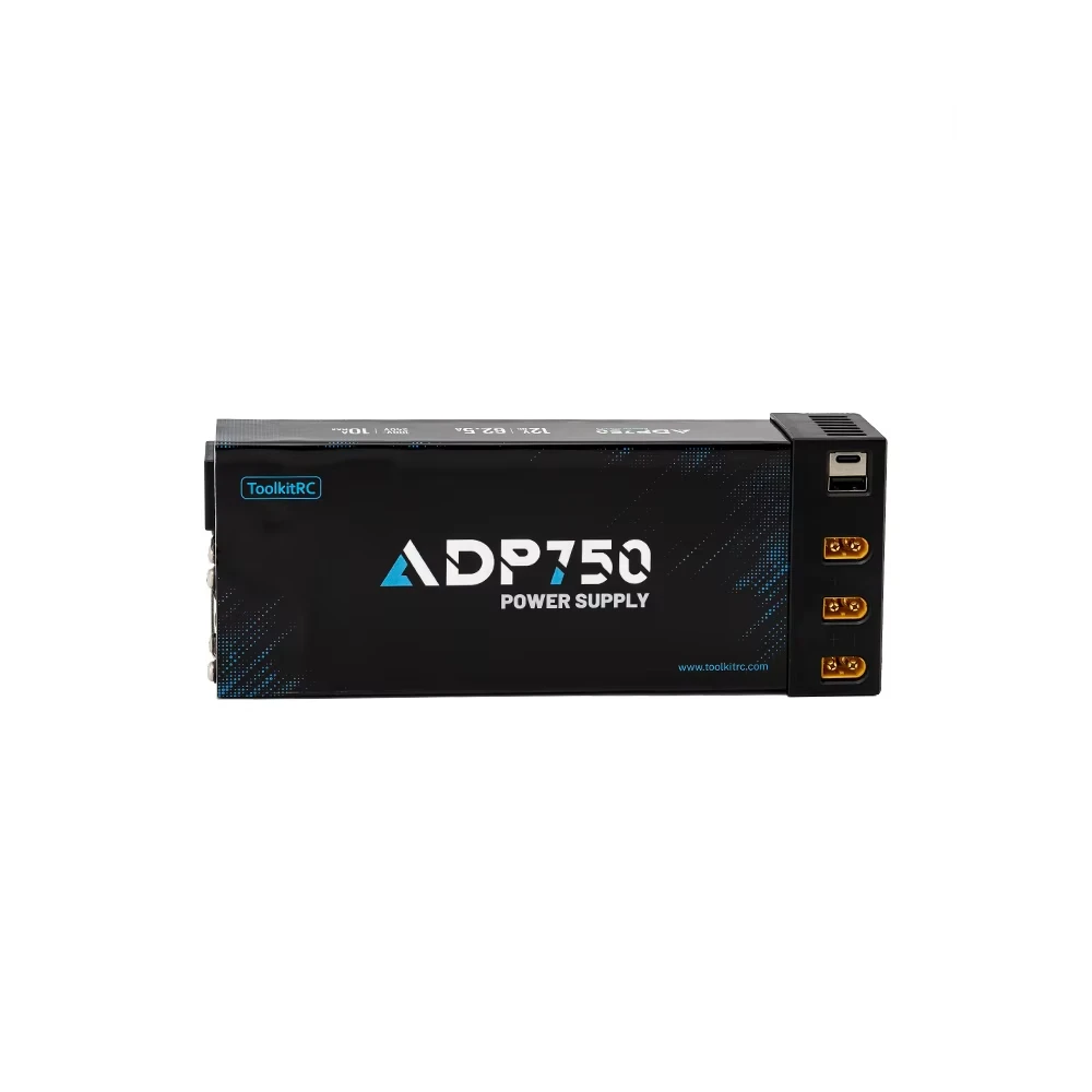 อะแดปเตอร์จ่ายไฟ ToolkitRC ADP750 750W พร้อมหัวต่อ XT60 XT90 แรงดันขาออก 12V 30A แรงดันขาเข้า 100V-240V สำหรับเครื่องชาร์จแบตเตอรี่ ToolkitRC