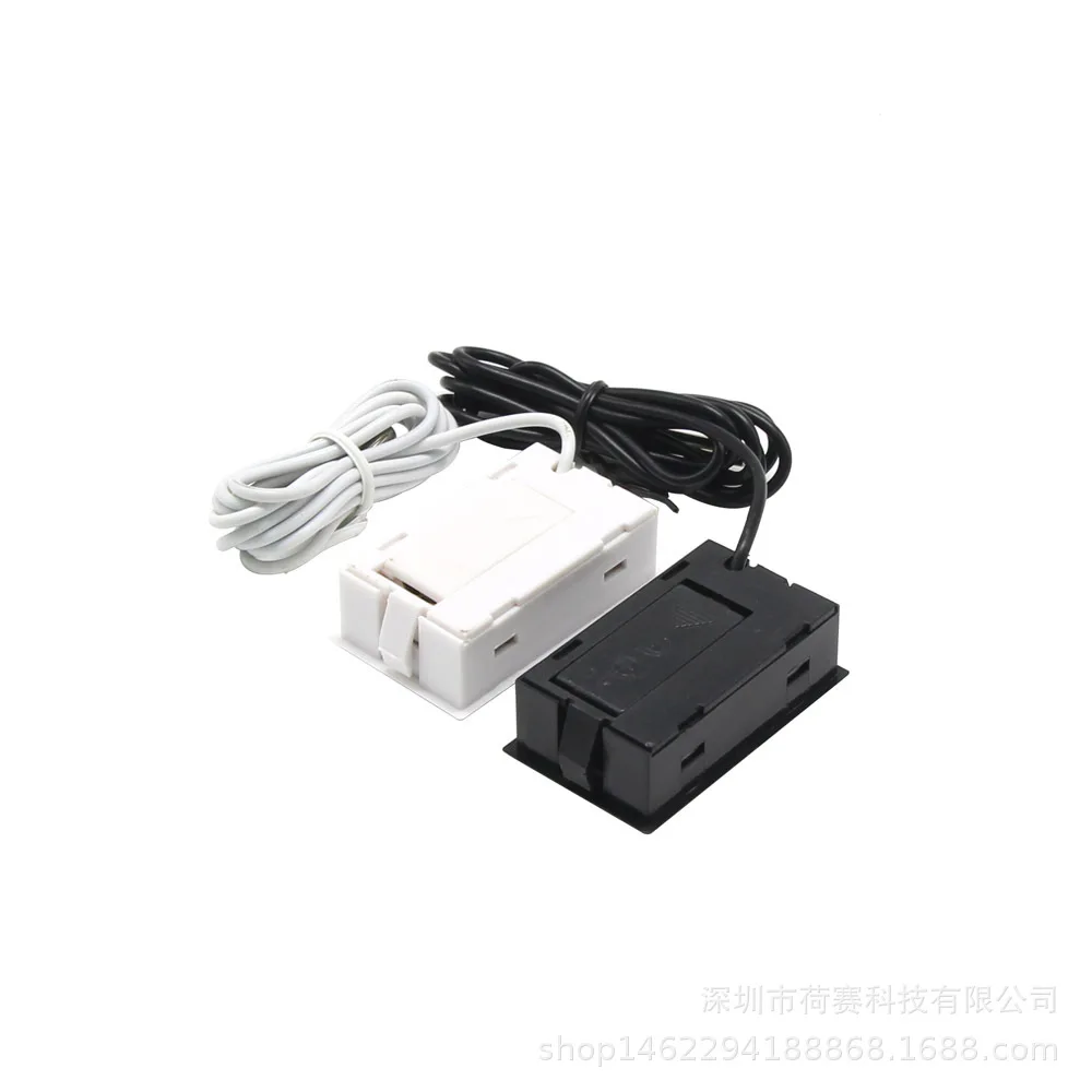 FY-10 Mini Lcd Digitale Thermometer Aquarium Auto Waterbad Temperatuur Tester Detector Monitor Ingebedde Temperatuursensor 1M