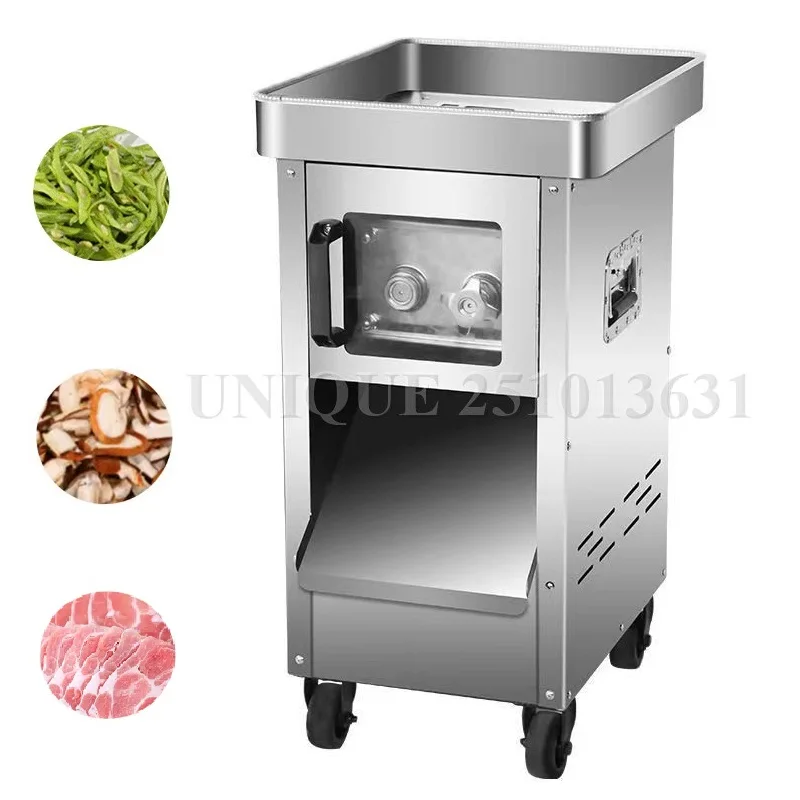 Automatic Stainless Steel Vertical Electric Meat Slicer Cutter Dicer Grinder Meat Cutting Machine