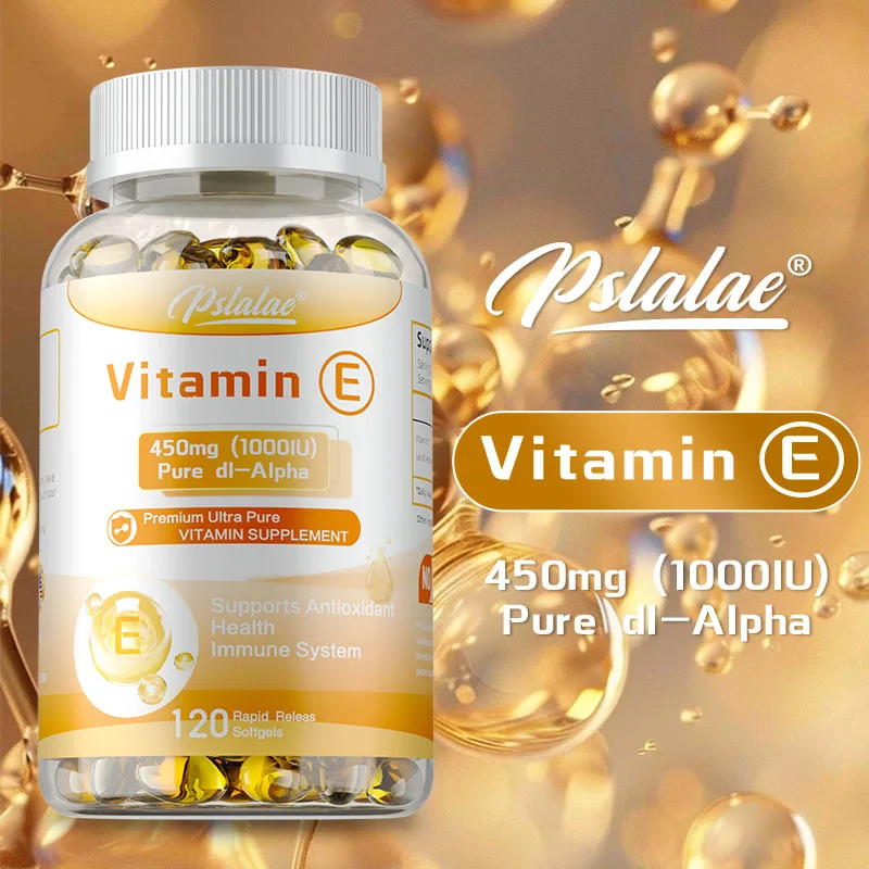 Vitamin E - Mengurangi Garis Halus dan Keriput, Meningkatkan Elastisitas Kulit, Mendukung Anti Penuaan, Meningkatkan Hidrasi Kulit, Kesehatan Mata