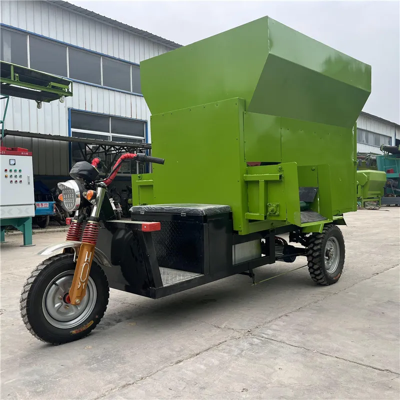 Electric spreader, breeding shed, double discharge spreader, ranch winch, feeding trough, grass adding cart