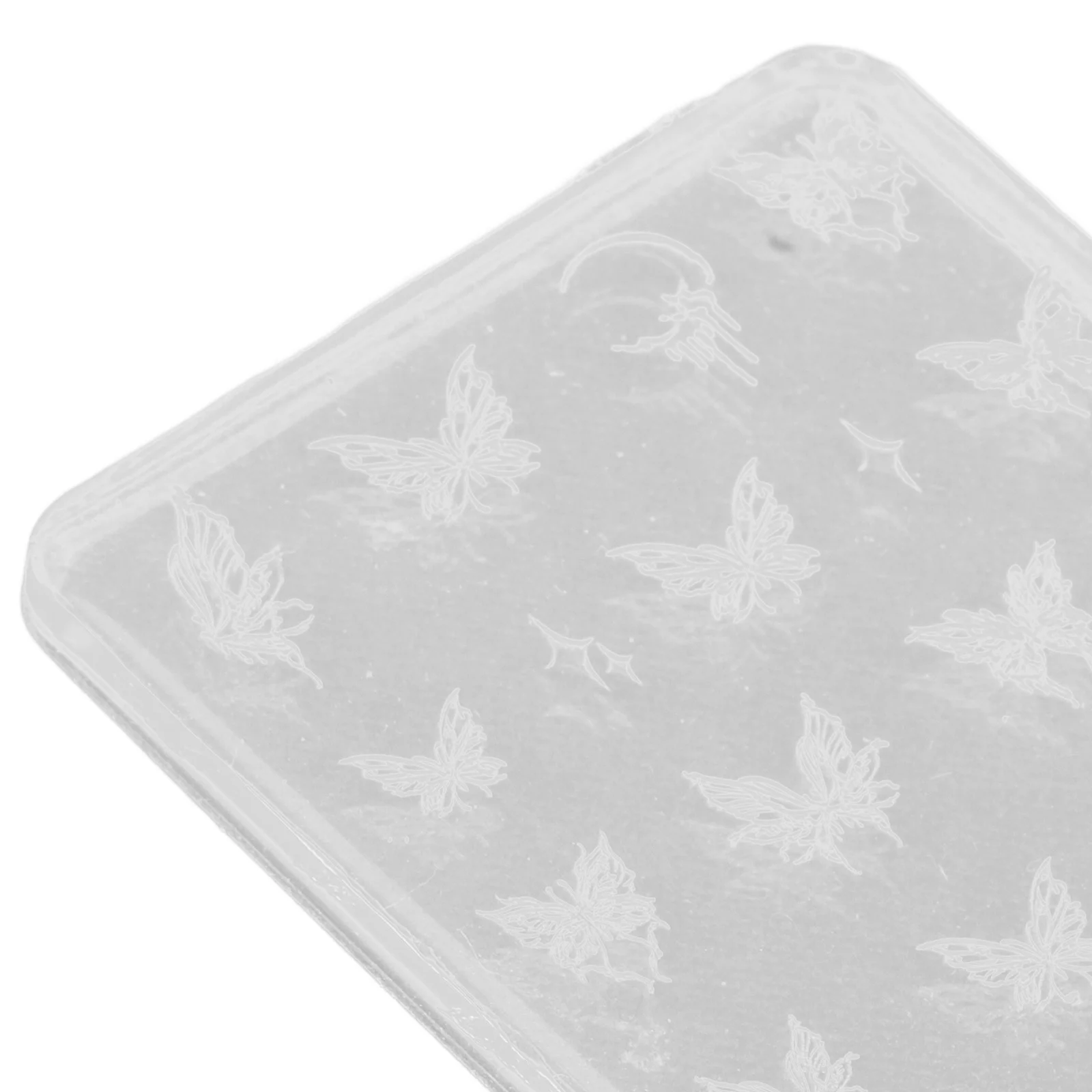 Embossed 3D Nail Charm Silicone Mold DIY Nail Art Decoration Mold Manicure Bohemian Style Clay Molds for Crafts