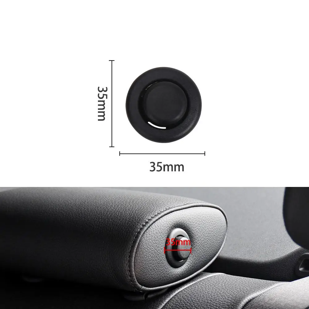 

For BMW 5 Series Car Rear Seat Headrest Button Cover Adjustment Switch F10 F18 Seat accessories 52207251368 2010-2017