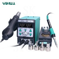 YIHUA 8786D 862BD+ 899D Soldering Iron Hot Air Soldering Station DIY Digital Rework Station Phone Repair BGA SMD Welding Station