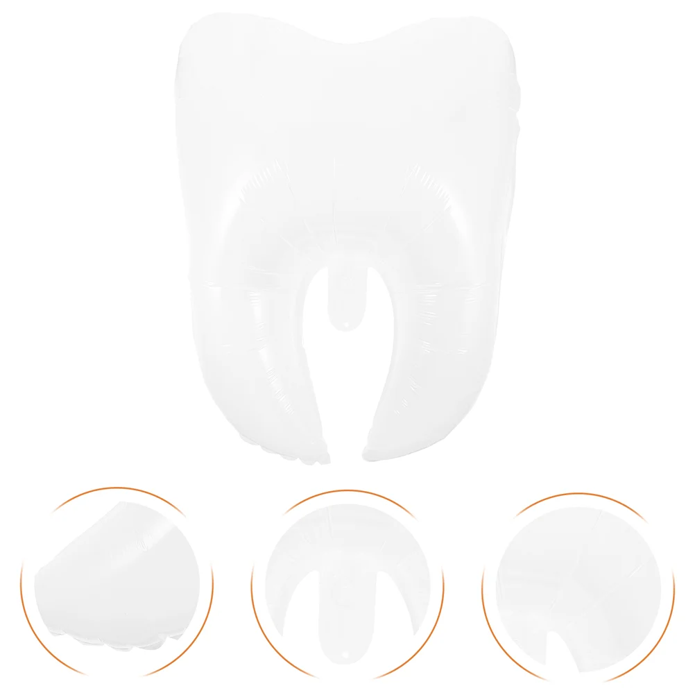 

Tooth Balloons Baby Shower Festival Teeth Balloons Dentist Party DecorTeeth Foil Balloon Kit for Graduation Party Supplies