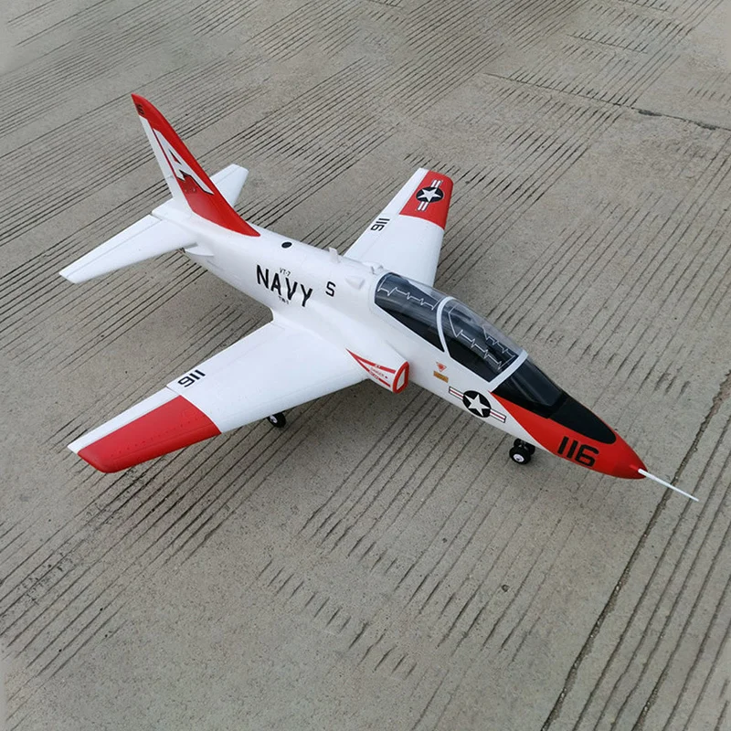 T45 70-mm-Kanal 6-Kanal-T-45 Goshawk-Trägerbasiertes, fortschrittliches Trainer-Simulationsflugzeug Modell V3-Kanal-Fernbedienungsflugzeug