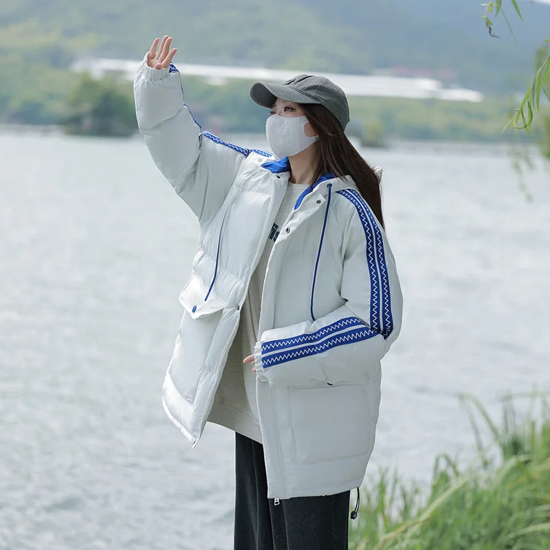 الشتاء الرجال أسفل سترة تسلق الصيد مقنعين الدافئة الرجال سترة معطف رجل عادية خفيفة الوزن معطف منتفخ تزلج الرجال الشتاء سترات