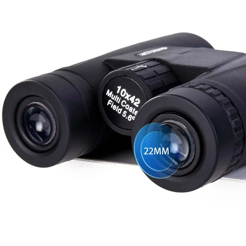 Eyeglass 10X42 Binoculars High Definition High Power Low Light Night Vision Concert Camera Mobile Phone Telescope