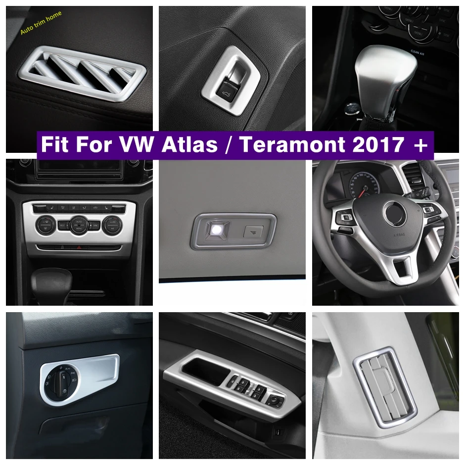 

Pillar C Air AC Frame / Gear Shifter Head / Window Lift Button / Reading Light Cover Trim For VW Atlas / Teramont 2017 - 2020