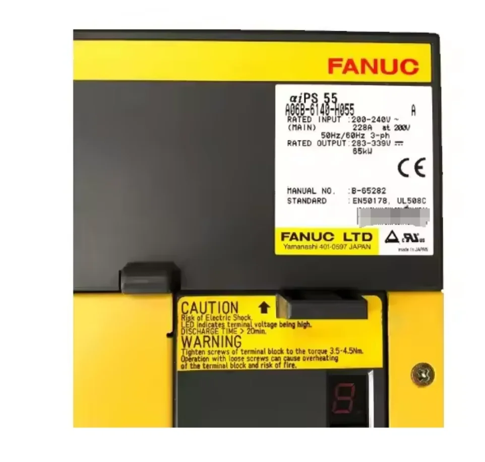 A06B-6140-H055 Fanuc Servo Amplifier For CNC Controller Tested Ok A06B 6140 H055