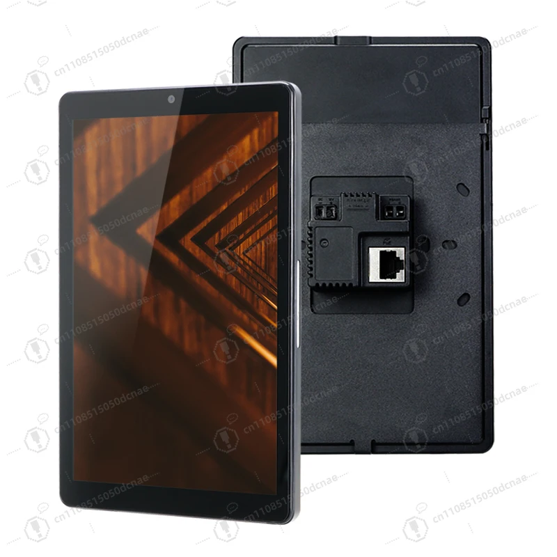 8 Inch POE Touch Screen 500 Nits IPS Display Embedded DC Power for Smart Home Hardware
