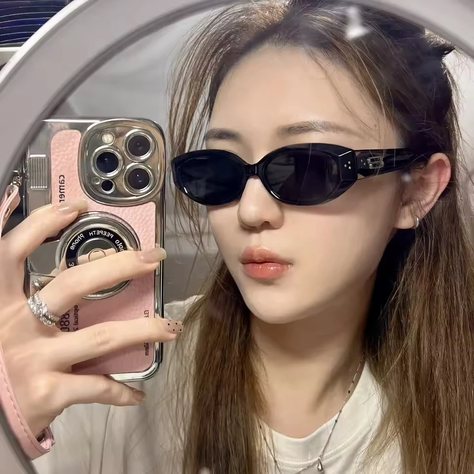 

GM Sunglasses woman 2025 Elegant GM Designe Rococo GM Cat-Eye Sunglasses luxury sunglasses Brand sunglasses anti-UV 400