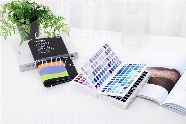 PANTONE Color Card Colour Color Chart FHIC200A Fashion Home Interiors Cotton Passport Book