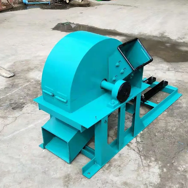 Easy Wood Chipper shredder Industrial gas engine forest chipper machines  Petrol Engine Mobile Small Wood Chipper shredder