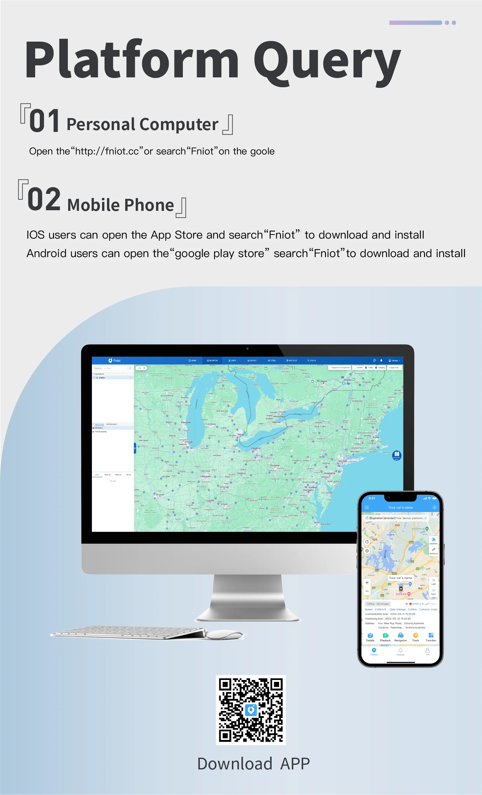 ZOOBII A18 Real-Time GPS Tracker with 4G Network Dashboard Placement SOS Vibration Alert Compatible with IOS/Android/PC