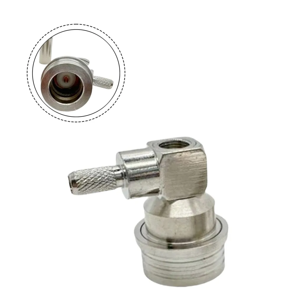 For Robust Signal Transmission RF Connector Adapter Signal Transmission Connector Brass Insulator Construction