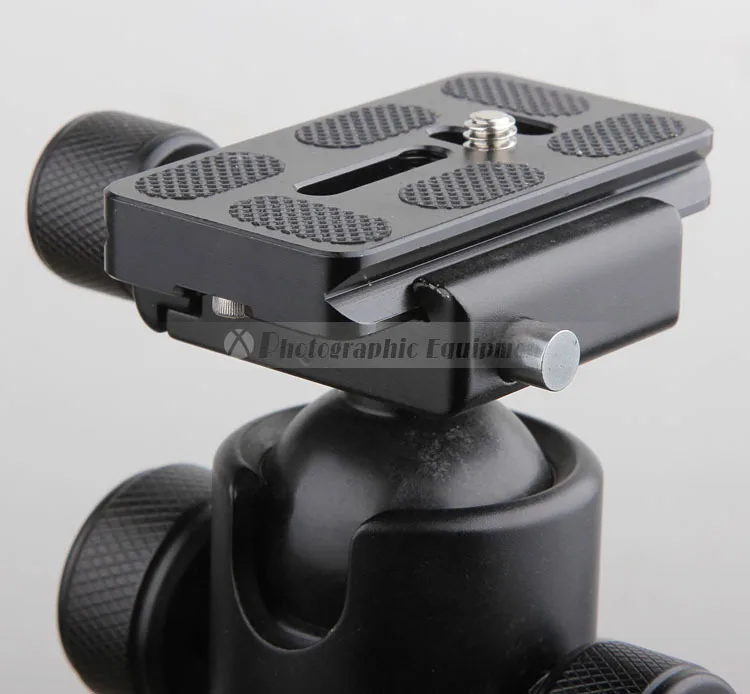 10 Pieces DSLR Camera Tripod Ball Head Ballhead PU-70 Quick Release Plate 1/4