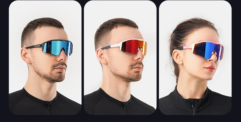 ROCKBROS Polarisierte Radfahren Gläser Männer Frauen Sonne Schützen Outdoor Sport Brillen Sonnenbrillen Laufen Reiten Fahrrad Fahrrad Brille – Detail 3