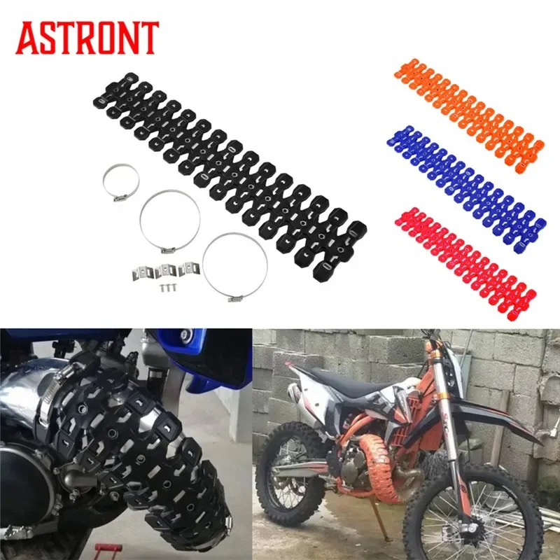 Suitable for Ktm Off-road Motorcycle Two-stroke Exhaust Pipe Insulation Silicone Cover Heat Insulation Modification Accessories