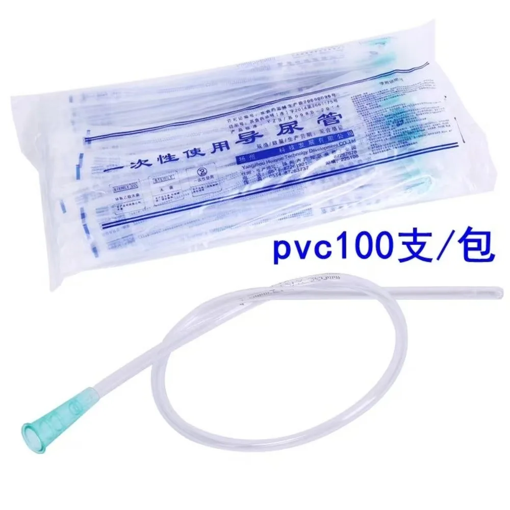 

100pcs 2.7/3.3/4.0/4.7/5.3mm Disposable Use PVC Catheter Sterility Fast Shipping