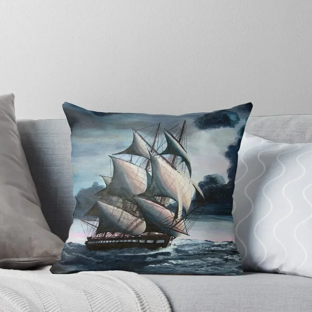 

The USS Constitution Throw Pillow Cusions Cover Decorative Sofa Cushions Decorative pillowcase pillow