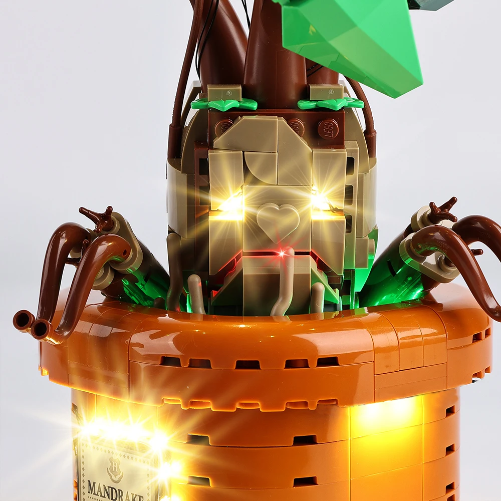 Juego de iluminación Led para Mandrake 76433, bloques de construcción, no incluye modelo