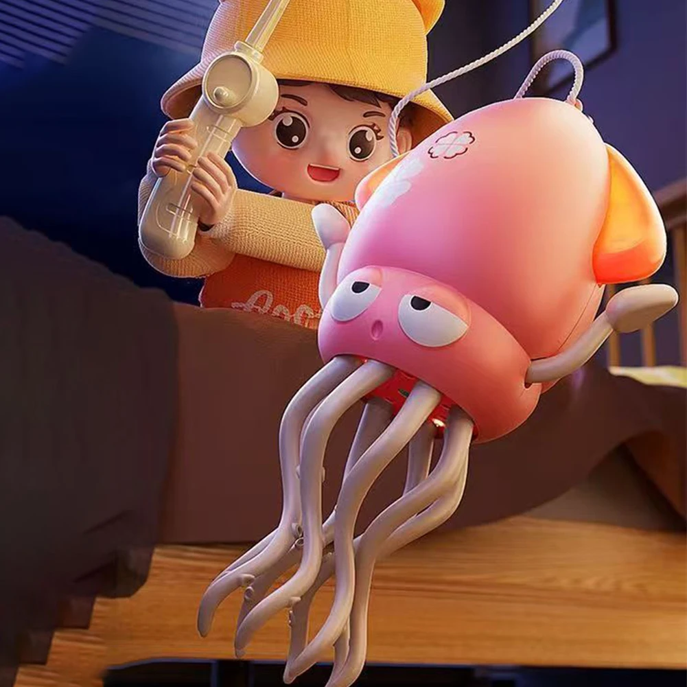 Elektrisch educatief speelgoed Auto-hindernisvermijding Octopussen met LED en muziek Creatief dansende octopussen Magisch interactief speelgoed