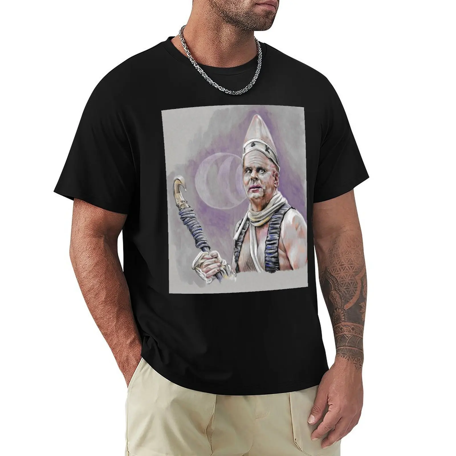 

Conqueror of the Blunt Skulls T-Shirt Regular Fit Plain Tee Shirt