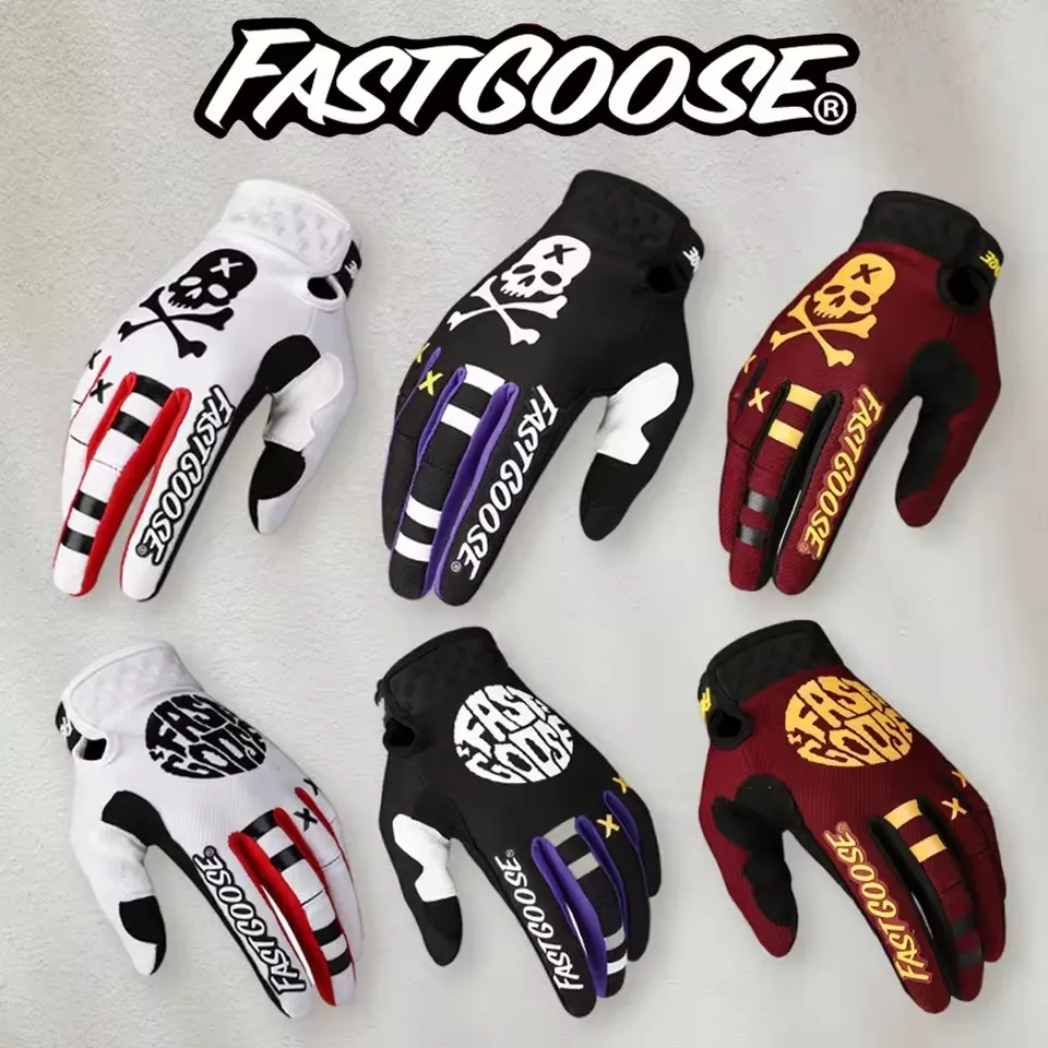 FASTGOOSE велосипедные спортивные перчатки для мотокросса, перчатки для верховой езды для мужчин и женщин, перчатки для велосипедного экрана, дорожное вождение, BMX MTB Luvas E