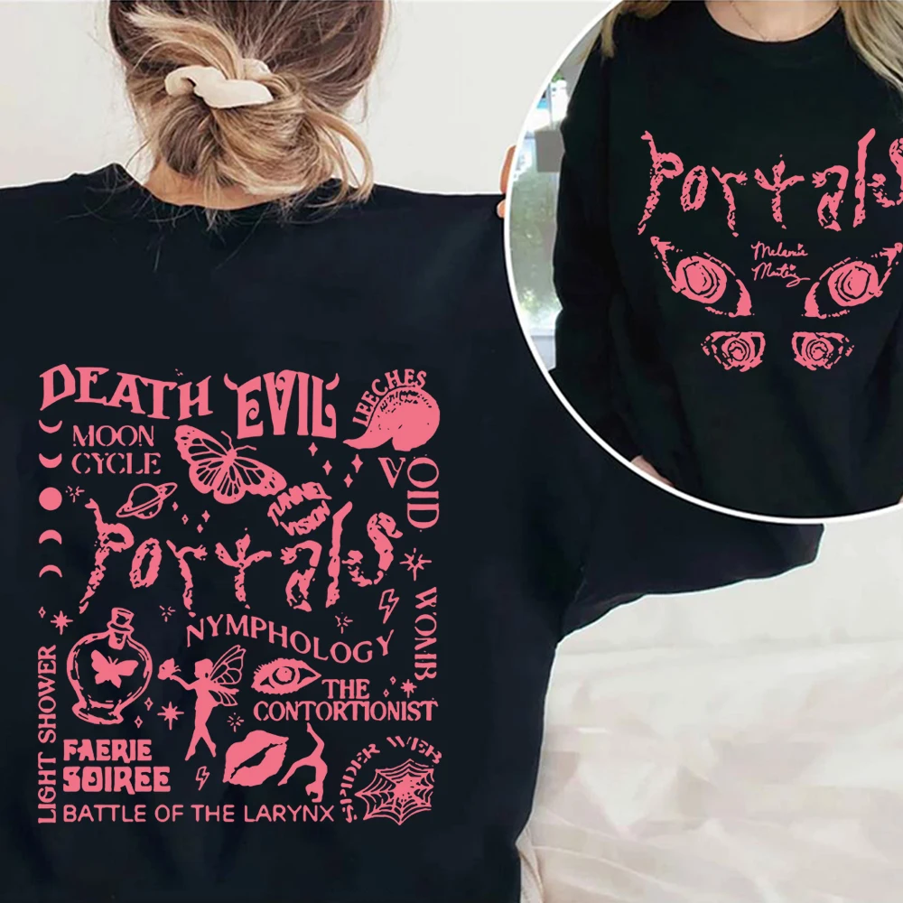 Melanie Martinez Portals Tour 2023 Printed Hoodies Men Women Streetwear Hoodie Fashion Top Sweatshirts  for Fans