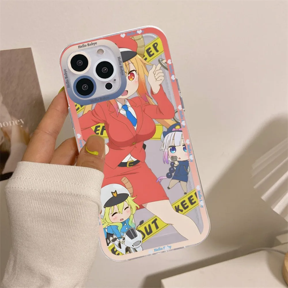 Miss Kobayashi's Dragon Maid Phone Case For iPhone 15 14 13 12 11 Pro Max XS X XR Mini Protective Cover