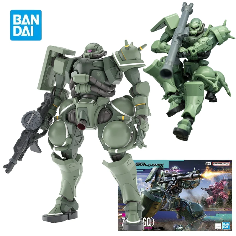 بانداي HG 1/144 MS-06 Zaku اللون الأخضر عمل أرقام البدلة المتنقلة Gundam GQuuuuX أنيمي أطقم منمذجة لعب للبنين الصندوق الأصلي #1