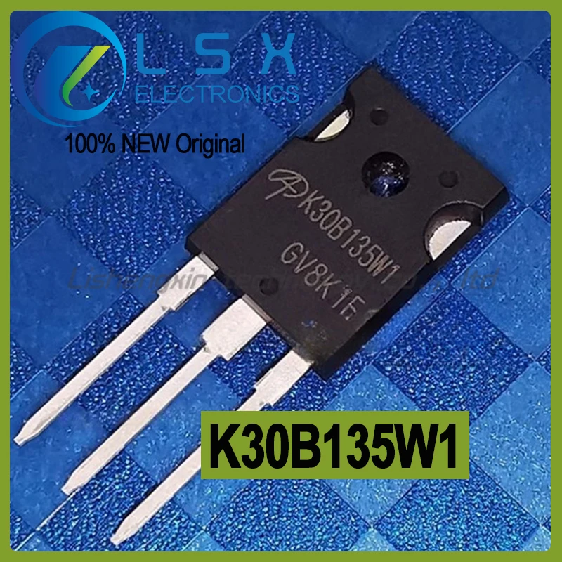 

5-10pcs K30B135W1 AOK30B135W1 IGBT 30A 1350V Brand new and original