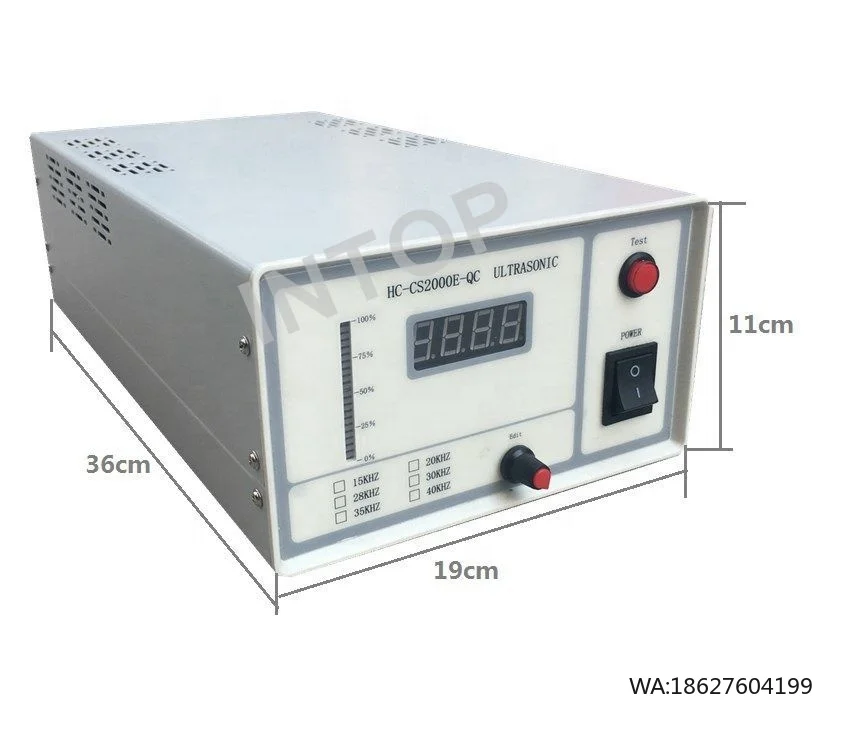 

Power Options Ultrasonic Generator Ultrasonic Spot Welding Machine Ultrasonic Plastic Welding Machine with Multiple