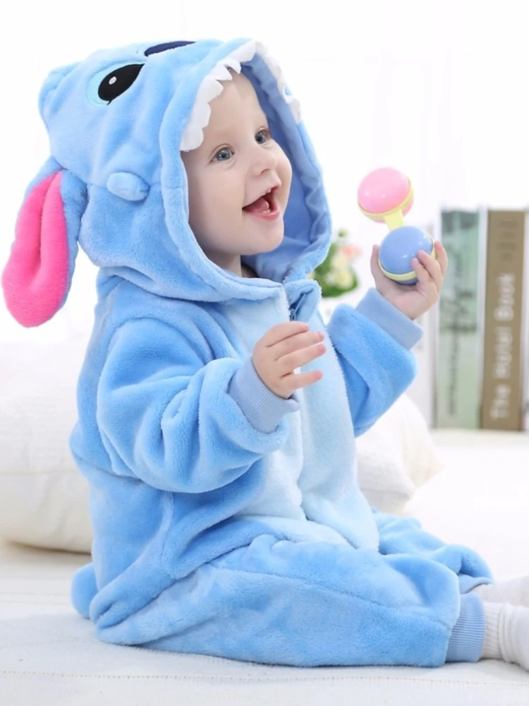 2021 Inverno New Born Bebê Roupas Unisex Halloween Roupas Menino Macacão Crianças Panda Traje Para Menina Infantil Macacão 3 9 12 Mês