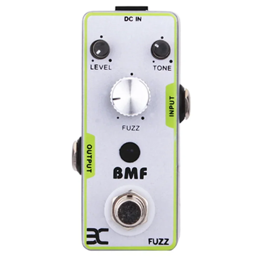 ENO TC18 Pedal Efek Gitar Listrik Fuzz Pedal Distorsi Klasik Bagian Efek Gitar Listrik Suara Tebal Muff Besar Kuat