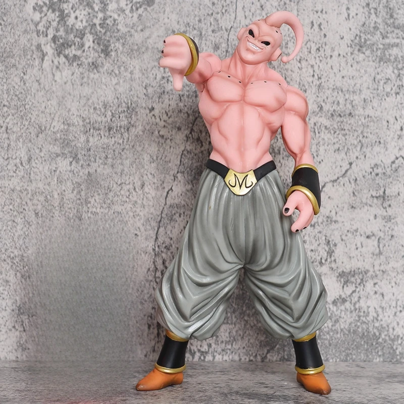 30 سنتيمتر لعبة دراغون بول أنيمي الشكل ماجين بو الطرفية الدائمة الموقف نموذج تمثال سطح المكتب الديكور الحلي هدايا عيد الميلاد لعبة