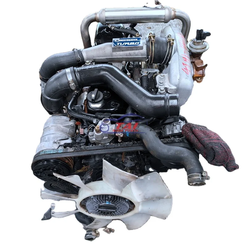 

Original 4JH1T 4JH1 4JB1 For Isuzu DMAX Used Pickup Engine Diesel With Turbo Charge Assembly