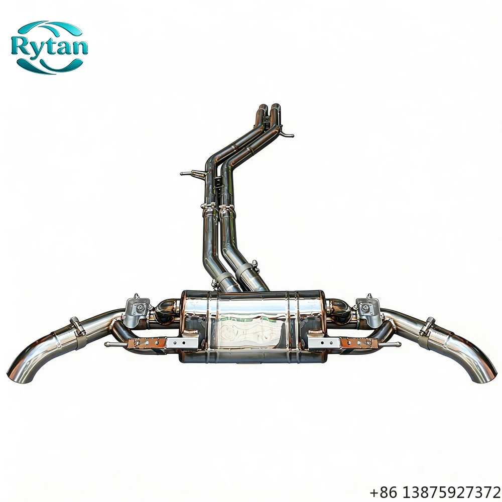 

Выхлопная система Rytan Valvetronic из нержавеющей стали 304 с клапаном, Catback, для Q8