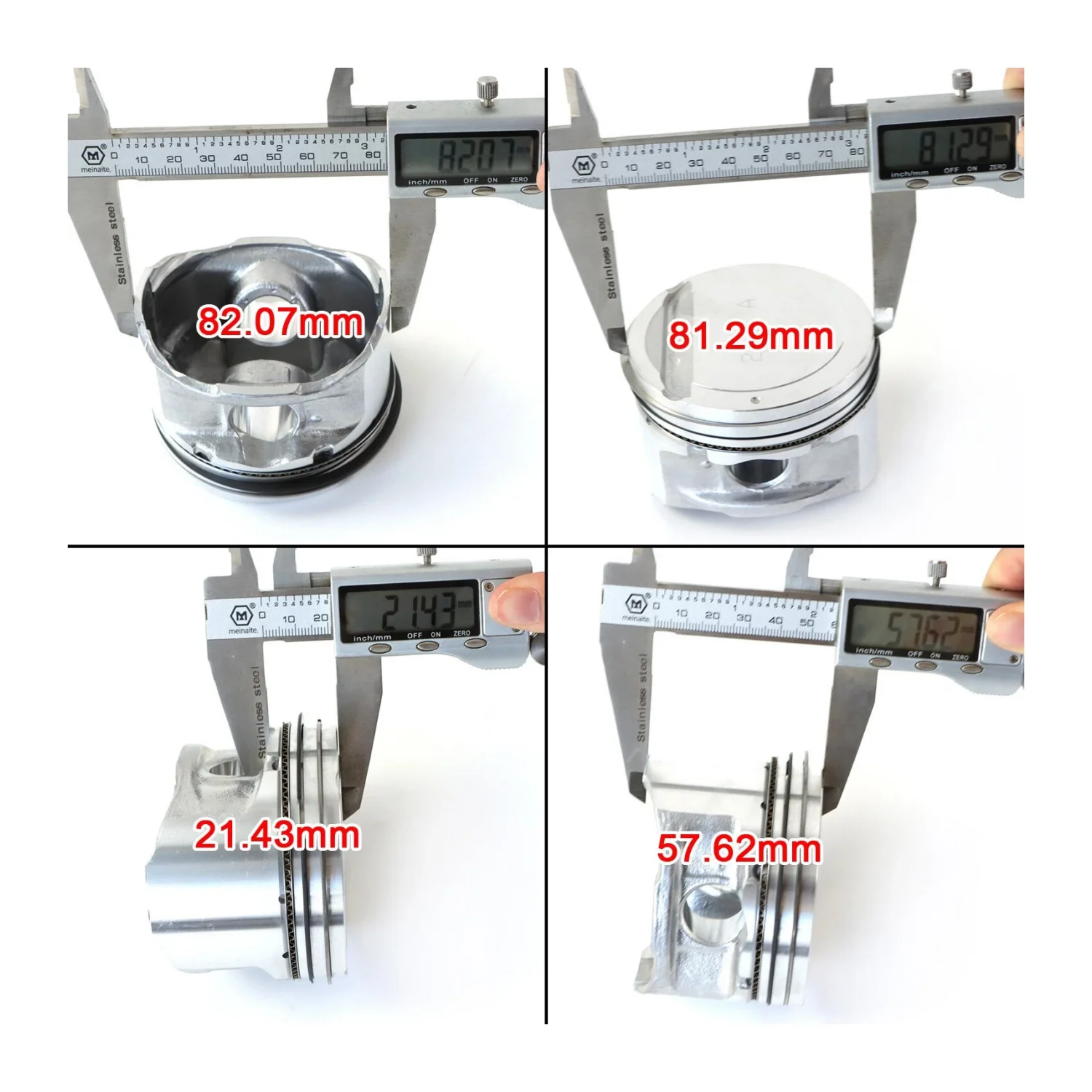 G4GC Motorüberholungsdichtungskolben-Umbausatz – Kurbelwelle für Hyundai Kia 2.0L 23110-23710 23510-23710 23410-23721 20920-23C30