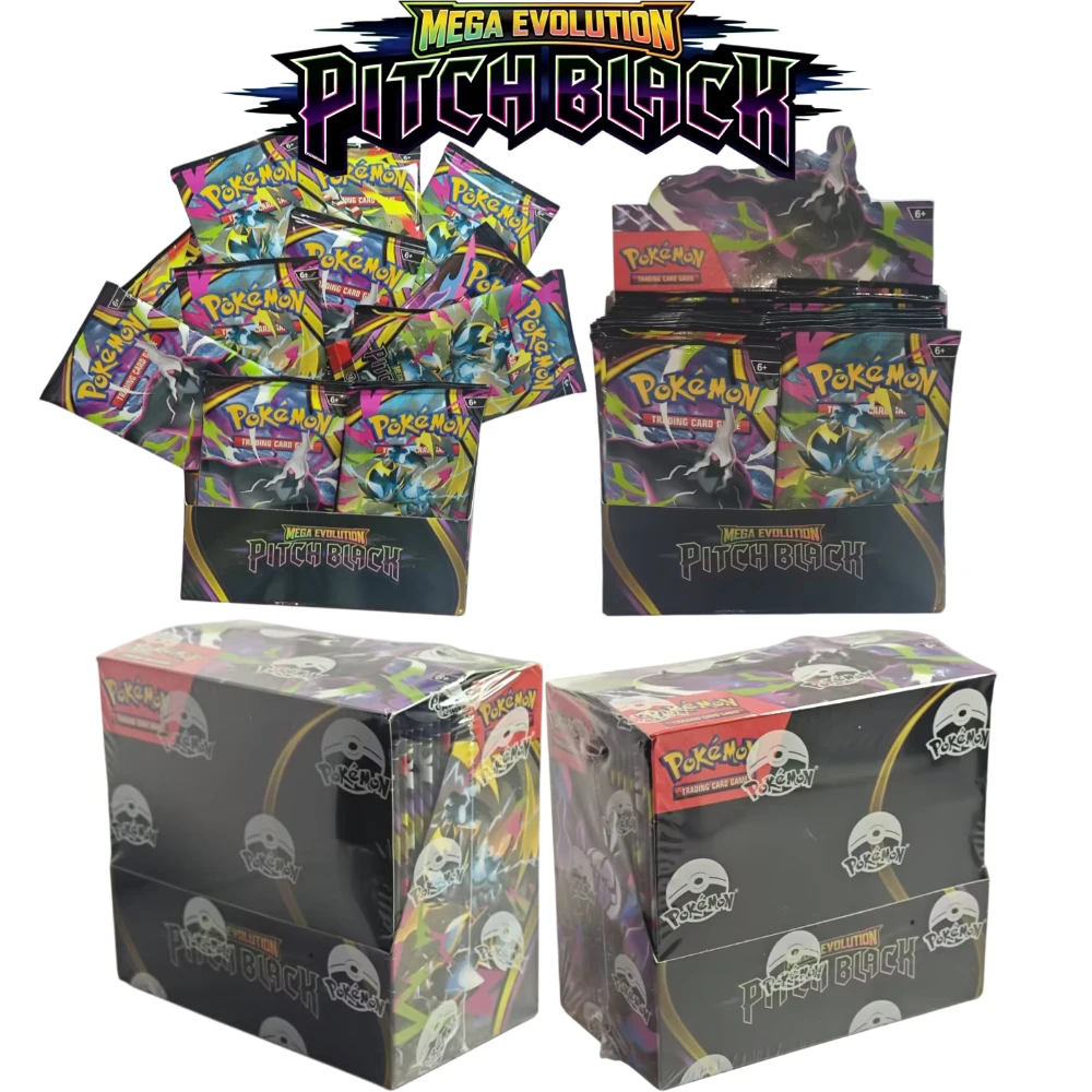 USA English Pokémon Card MEGA EVOLUTION Ascended Heroes Phantasmal Flames English Booster Battle Card Trading Game Card Gift Toy