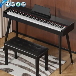 Professional Electronic Piano Musical Keyboard Instrument Wholesale Price Portable 88 Keys Stand Upright Digital Pianos