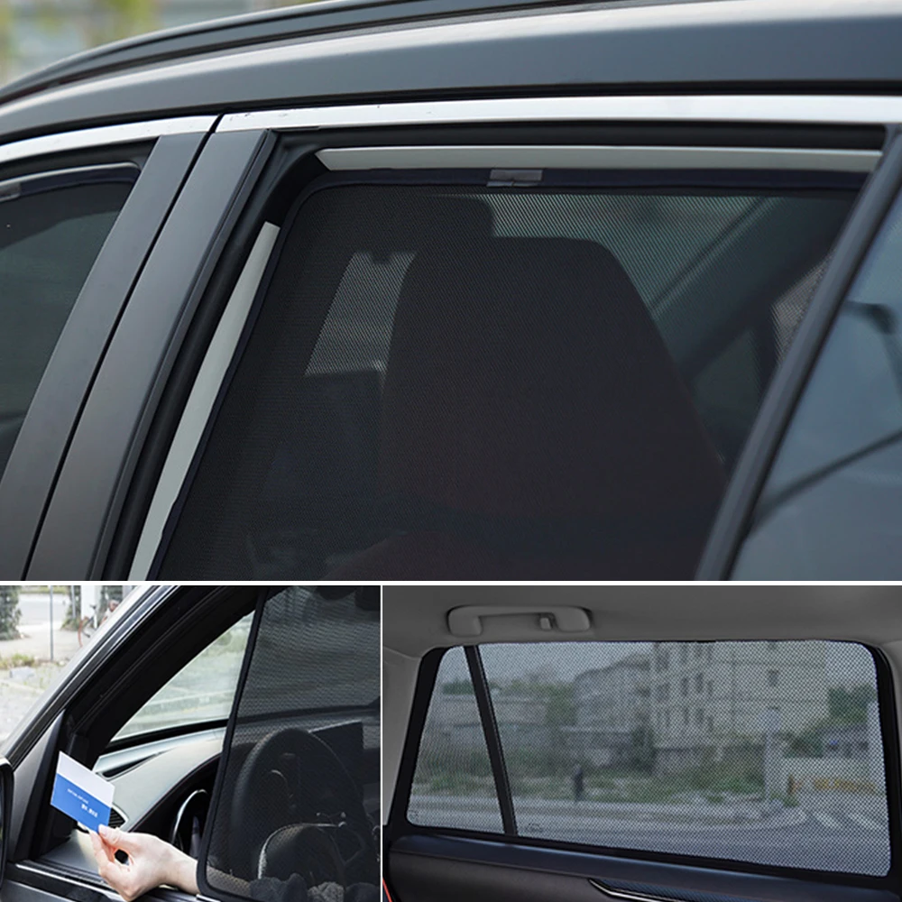 For BMW 3 Series G20 2019-2024 320e 330e Car Sunshade Shield Rear Side Baby Window Sun Shade Visor Front Back Windshield Curtain