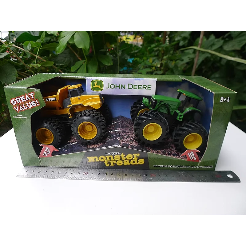 

Литая под давлением ERTL масштаб 1:32, модель трактора из сплава Monster Treads, Коллекционная игрушка, подарок, сувенир, демонстрационный орнамент