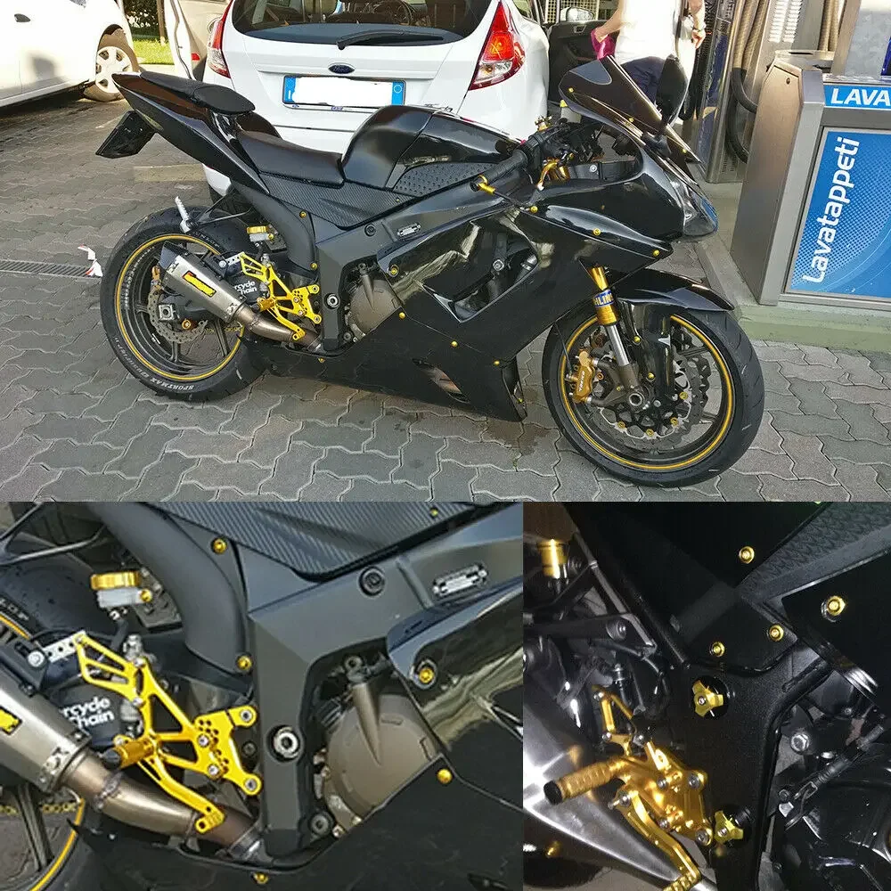 200x مجموعة مسامير هدية كاملة مسامير الجسم لهوندا ST1100 1990-2002 #5