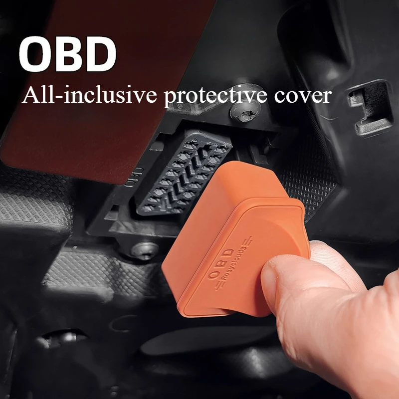 For Mercedes-Benz OBD Interface Silicone Protective Cover GLC300L/c-class/E-class Interior Diagnostic Port Waterproof Cover