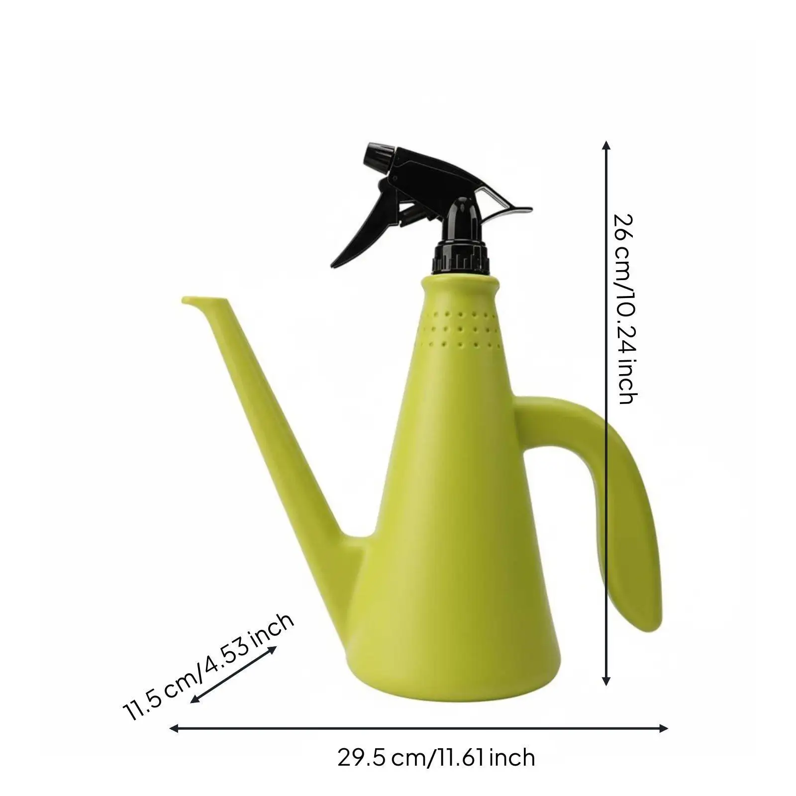 Watering Sprayer Multi-use Fine Mist and Stream Nozzle Pot Water Bottle for Garden Flowers Watering view 5